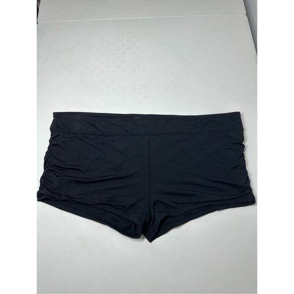 Decree Surf Shorts Swim Bikini Bottoms Black Women's Size 1X - Picture 1 of 9